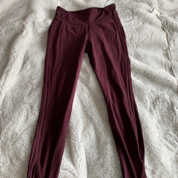 Athleta red leggings - Picture 1 of 3